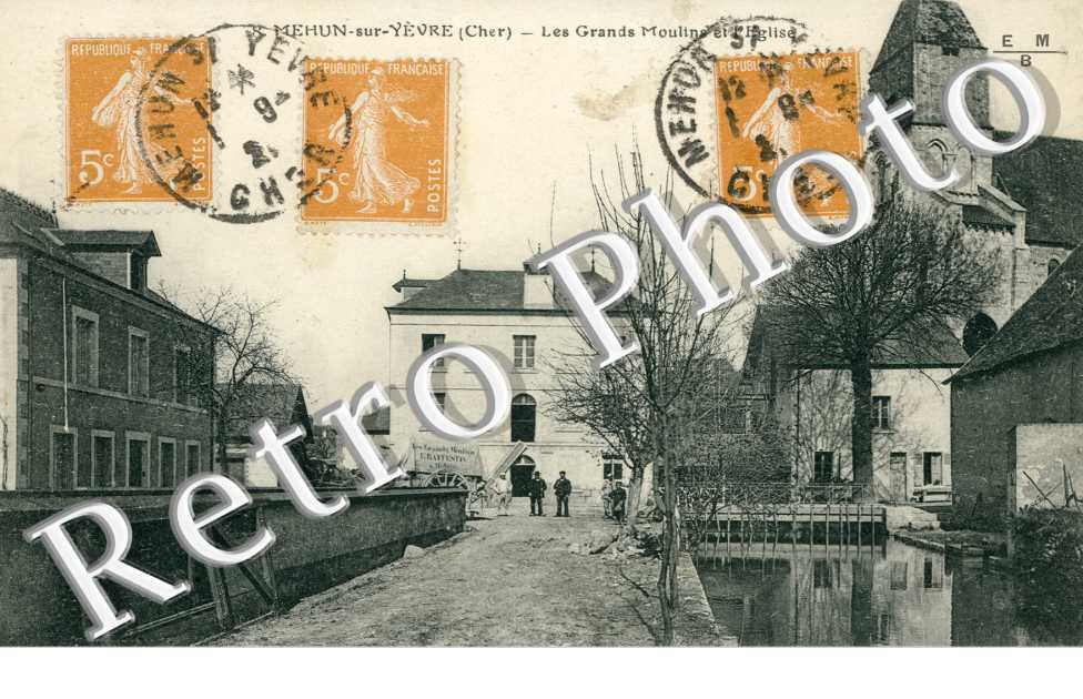 Les Grands Moulins et l'Eglise
