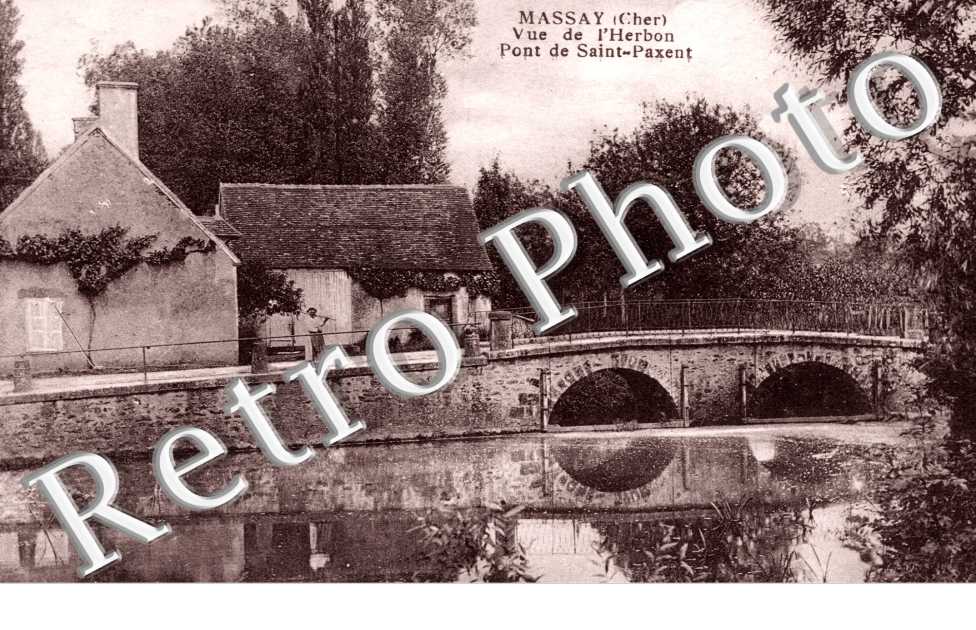 Vue de l'Herbon, Pont de Saint Paxent