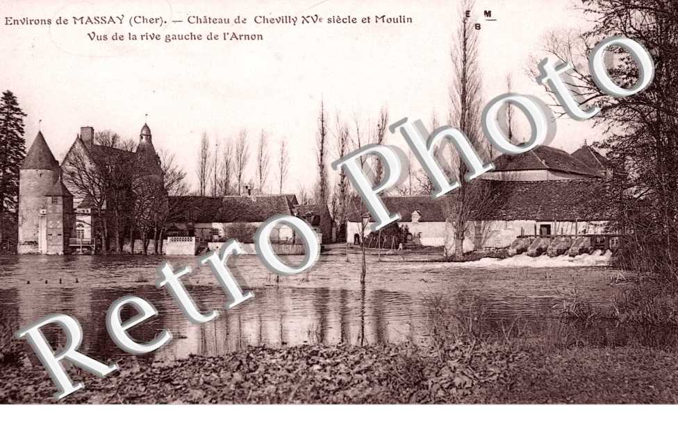 Chateau de Chevilly et Moulin