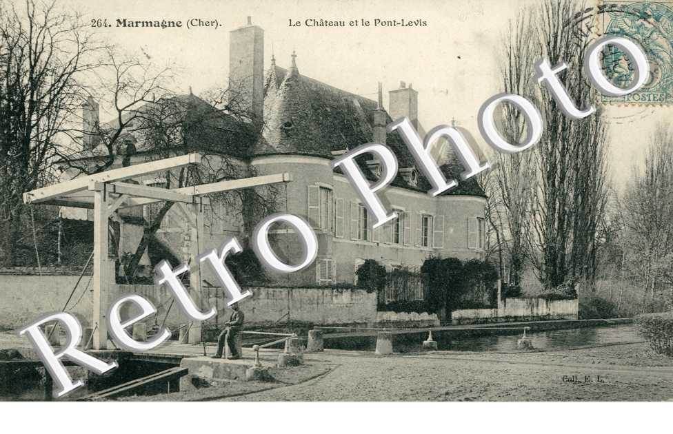 le chateau et le pont-levis