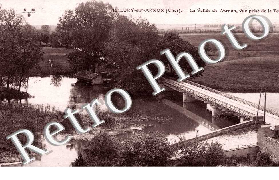 Vallee de l'Arnon prise de la Tour