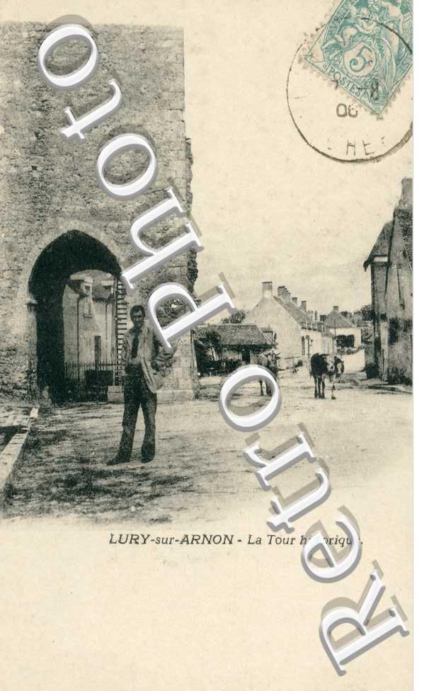 la tour historique - 1906