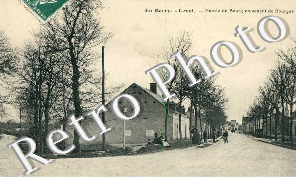 Entree du Bourg en venant de Bourges