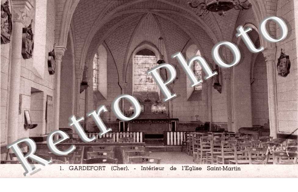 Intérieur de l'Eglise Saint Martin
