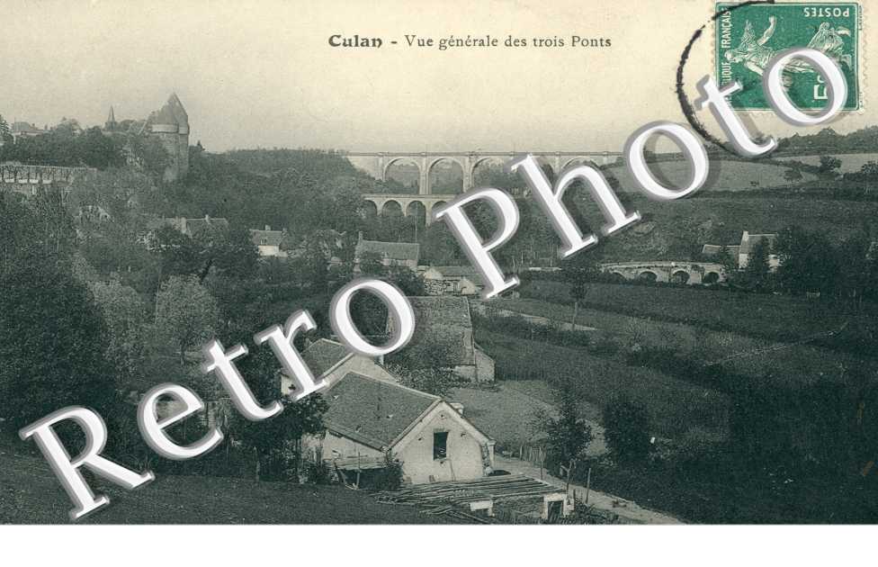 Vue Generale des Trois Ponts