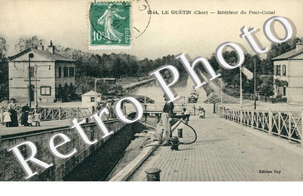 Intérieur du Pont Canal
