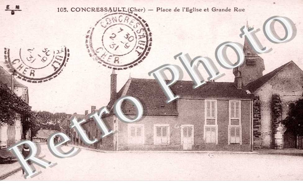 Place de l'Eglise et Grande Rue
