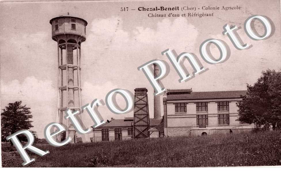 COLONIE AGRICOLE chateau d'eau et refrigerant