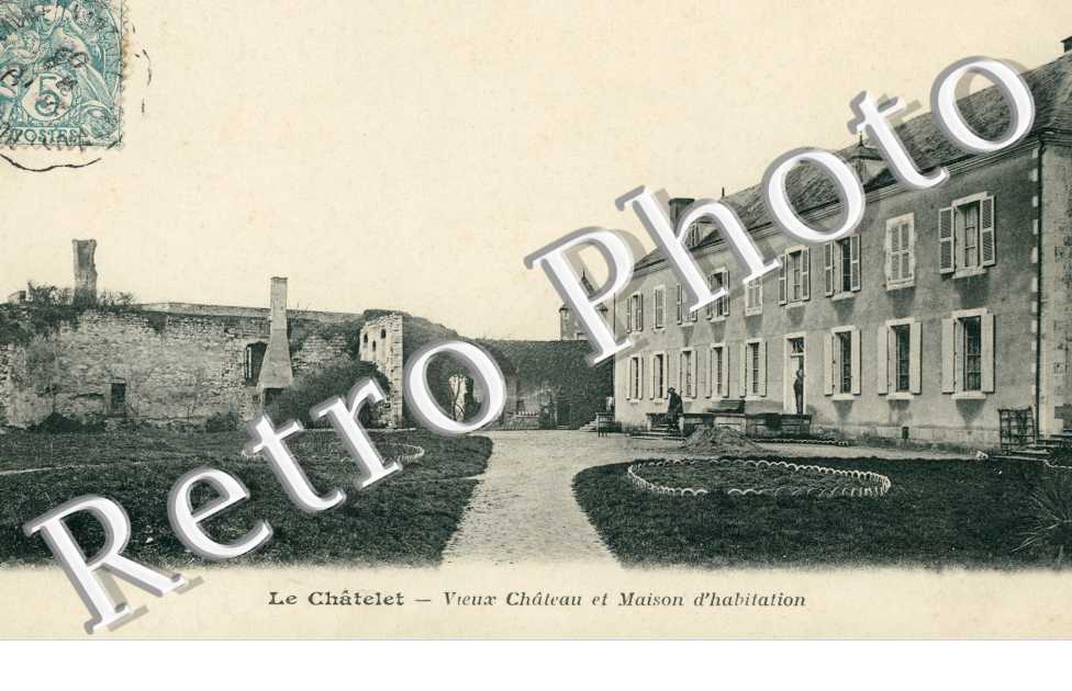 vieux chateau et maison d'habitation