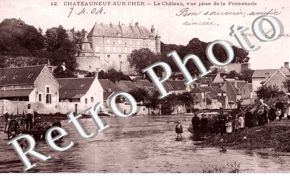 le Chateau, Vue prise de la Promenade
