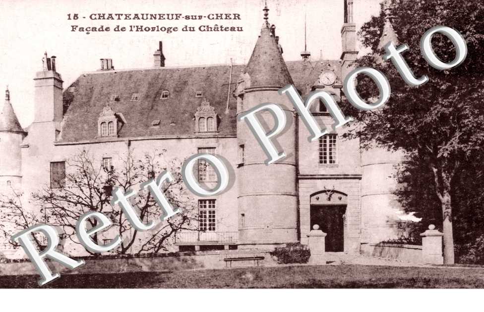 Façade de l'Horloge du Château