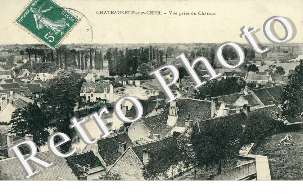 Vue prise du Chateau