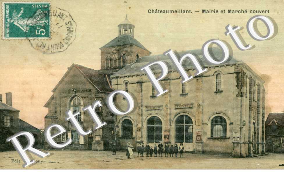 mairie et marche couvert