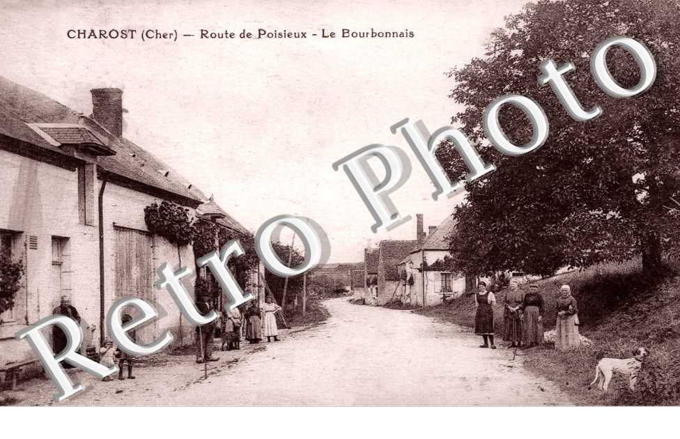 Route de Poisieux, le Bourbonnais
