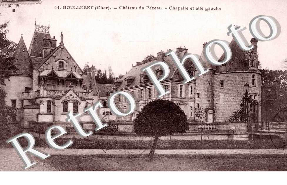 Chateau de Pezeau - Chapelle et Aile Gauche