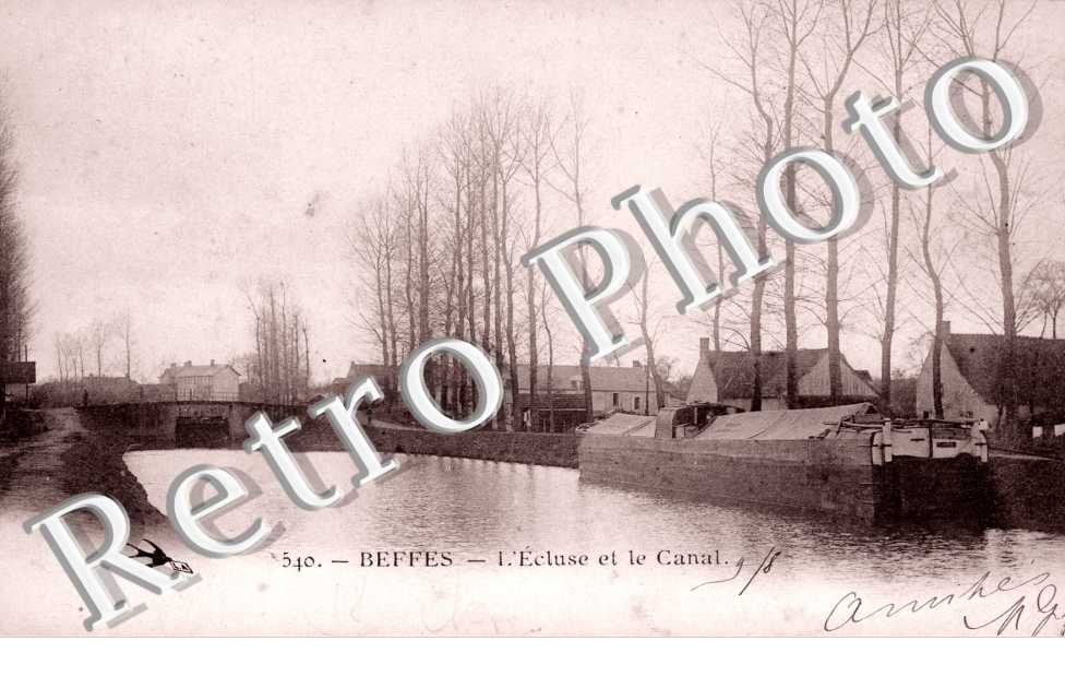 l'ecluse et le canal
