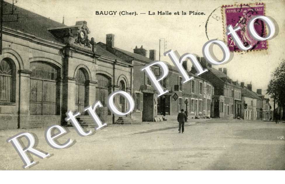 la halle et la place