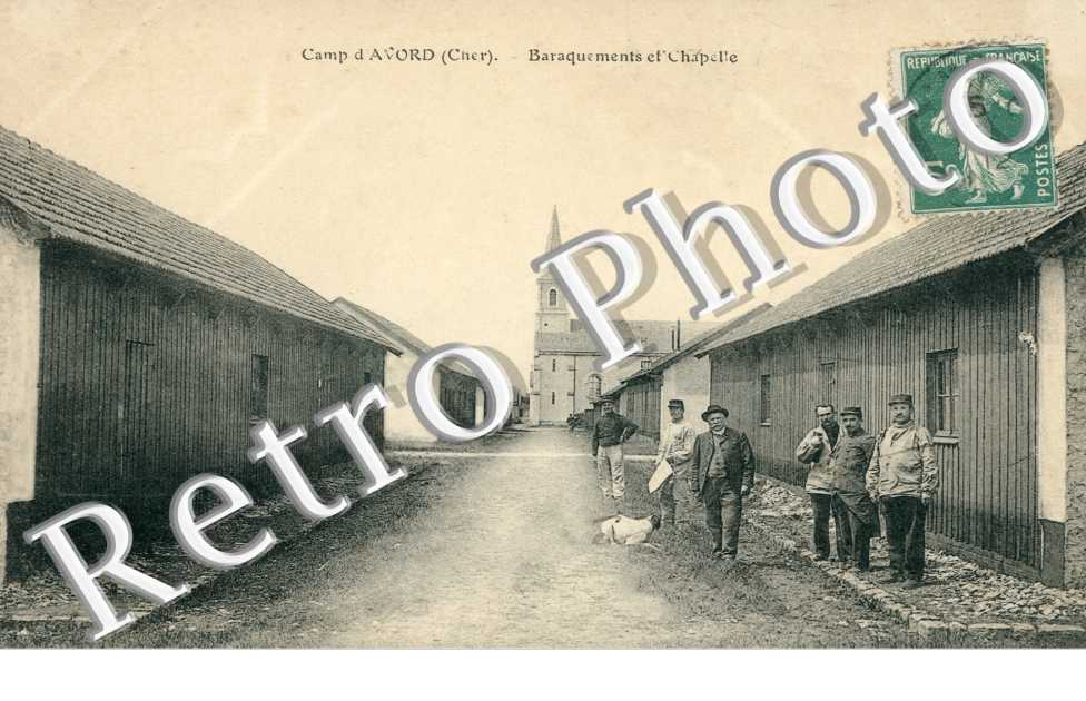 Baraquement et Chapelle, Camp d'Avord