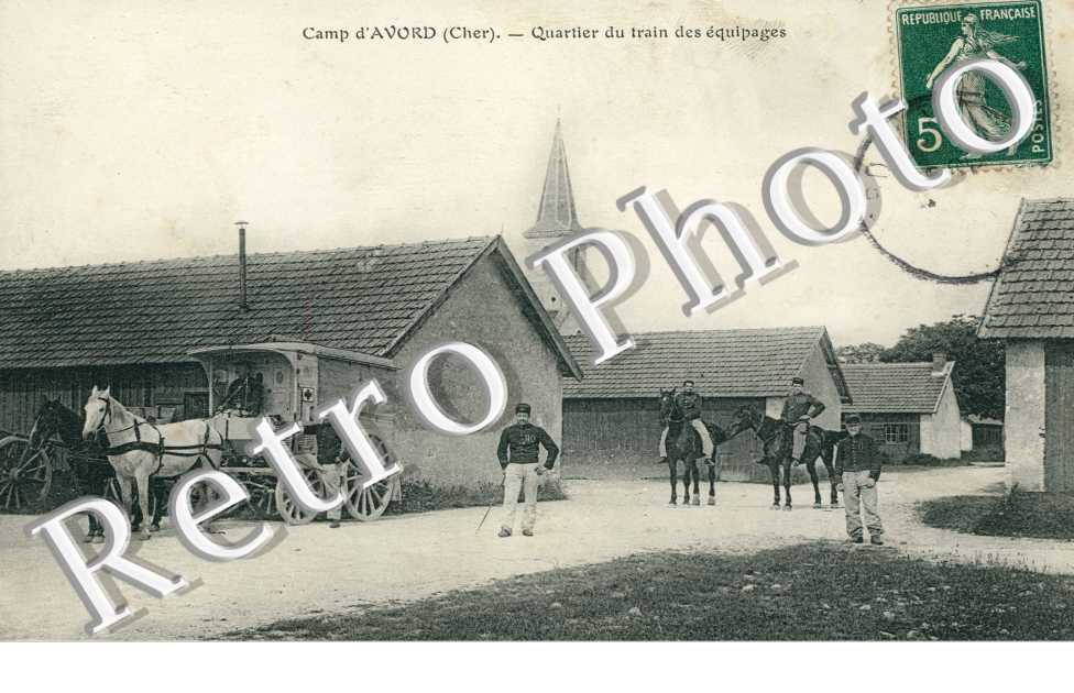 Camp d'Avord, Quartier du train des equipages