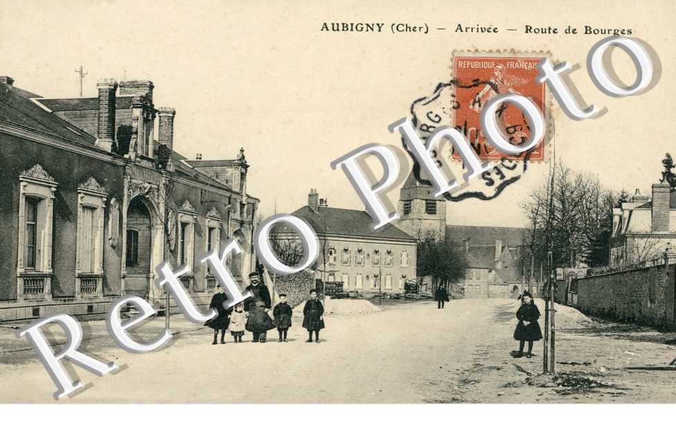 arrivee, route de Bourges