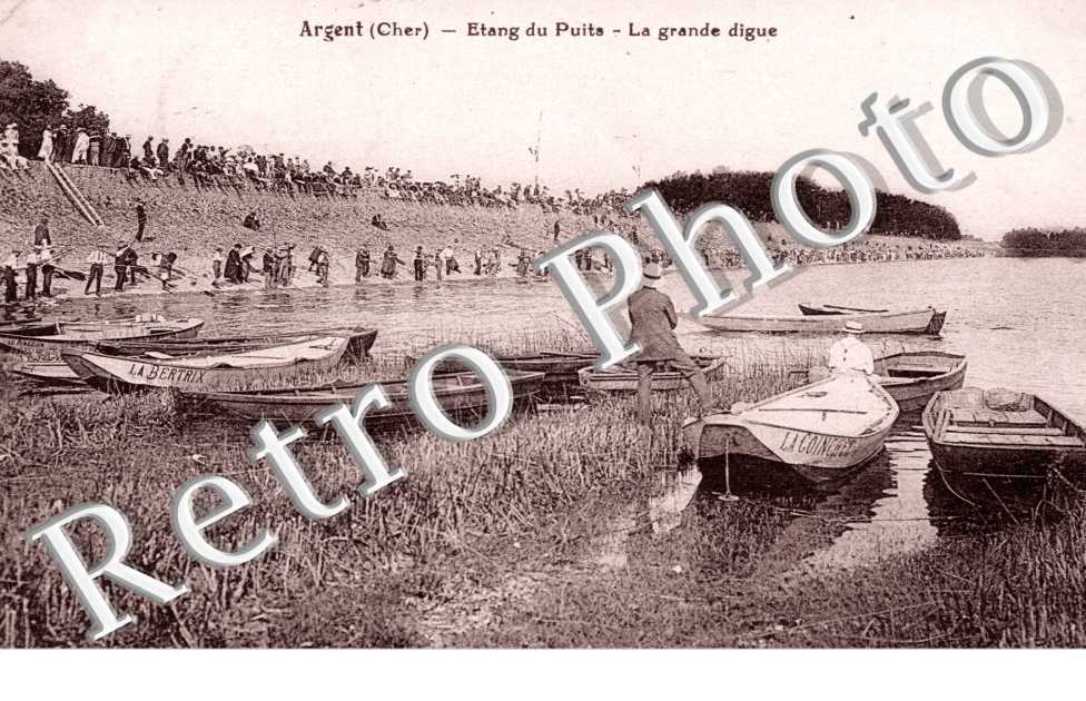 etang du Puits - la grande digue