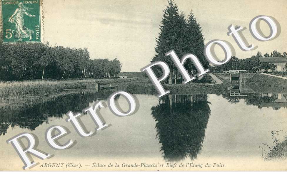Ecluse de la Grande Planche et Biefs de l'Etang du Puits
