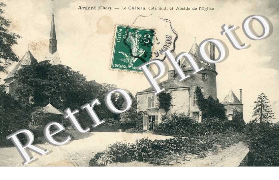 Le Chateau et Abside de l'Eglise