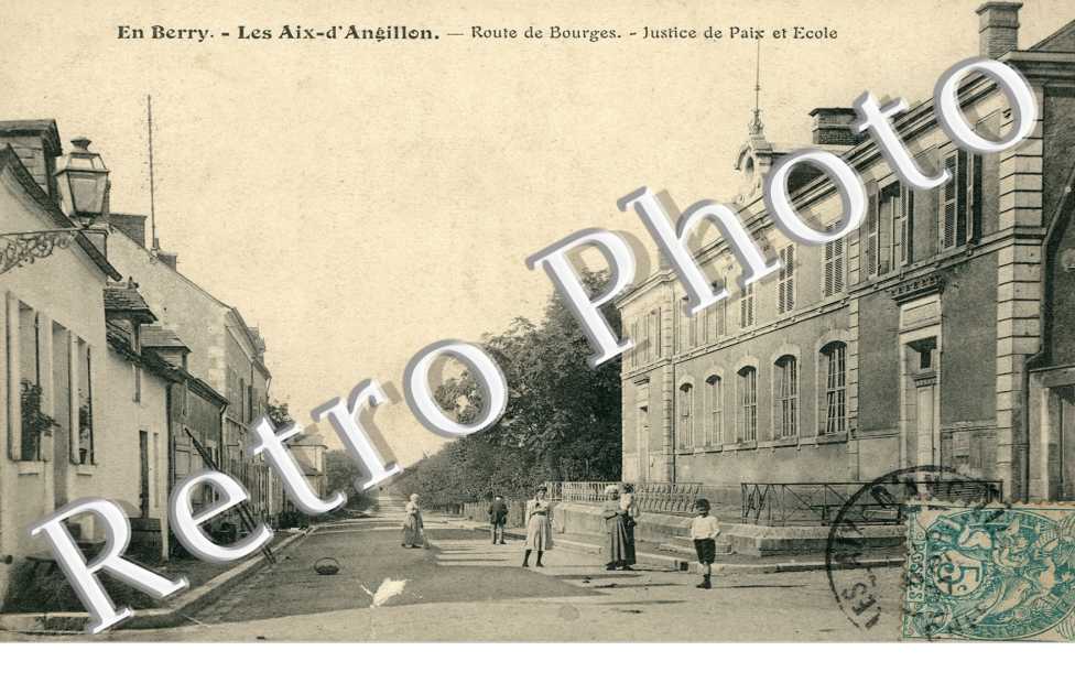 Route de Bourges, Justice de Paix et Ecole