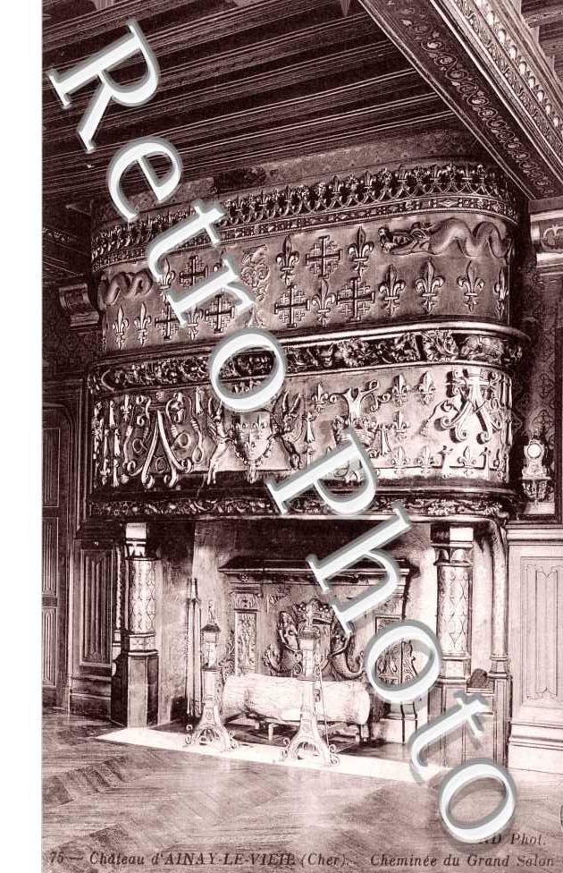 Le Cahteau - Cheminée du Grand Salon