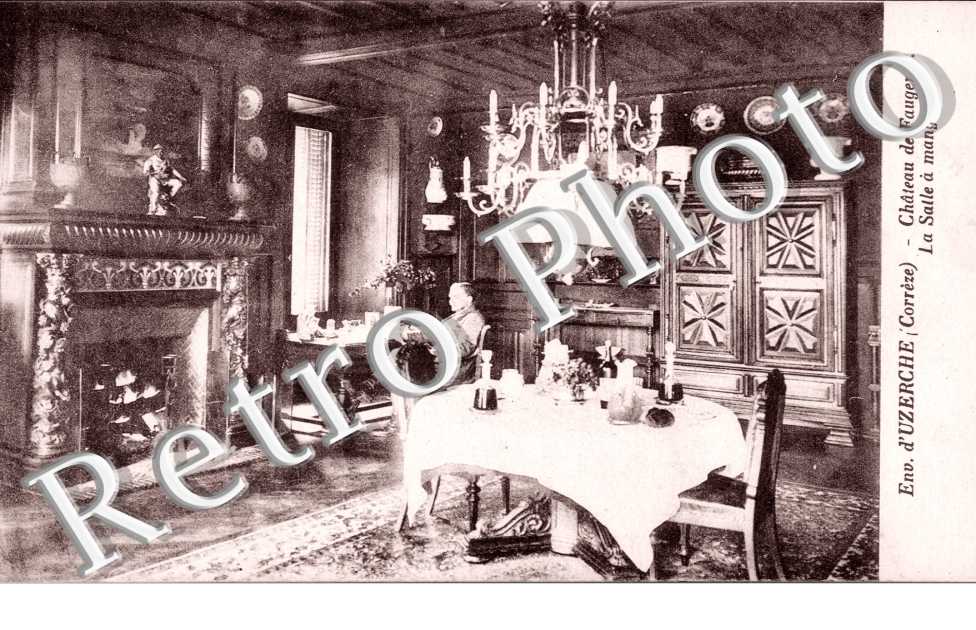 chateau de faugeras la salle a manger