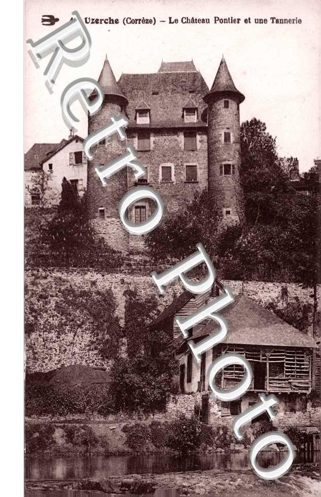 le Chateau Pontier et une Tannerie