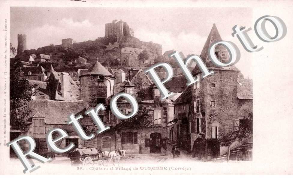 chateau et village
