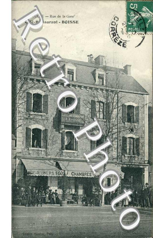 Rue de la Gare, Cafe-Restaurant , Boisse