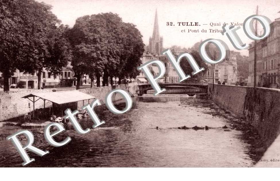 Quai de Valon et Pont du Tribunal
