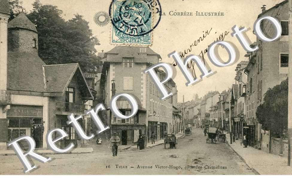 Avenue Victor-Hugo, Cote des Carmelites