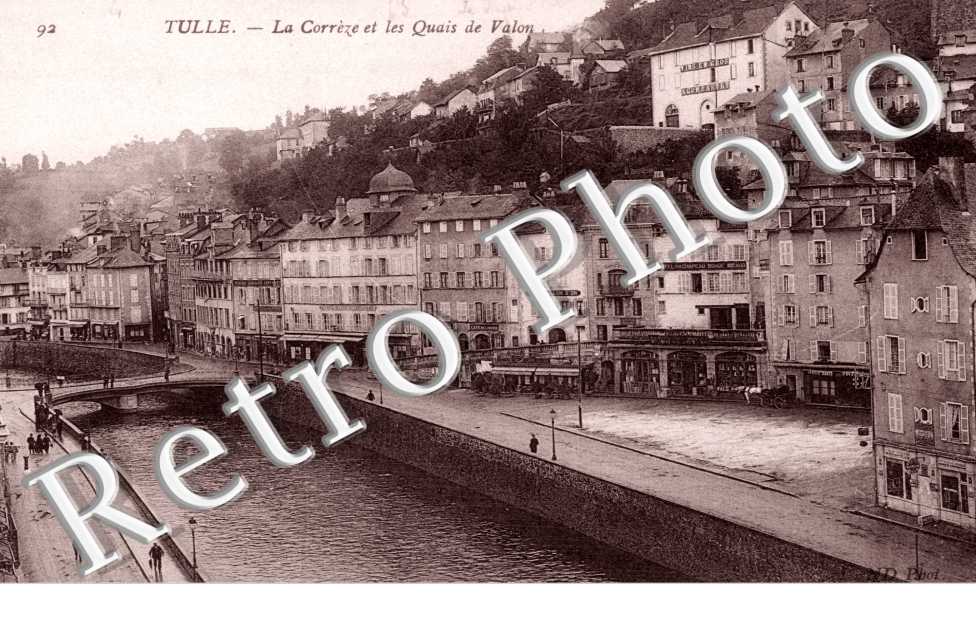 la Correze et les Quais de Valon