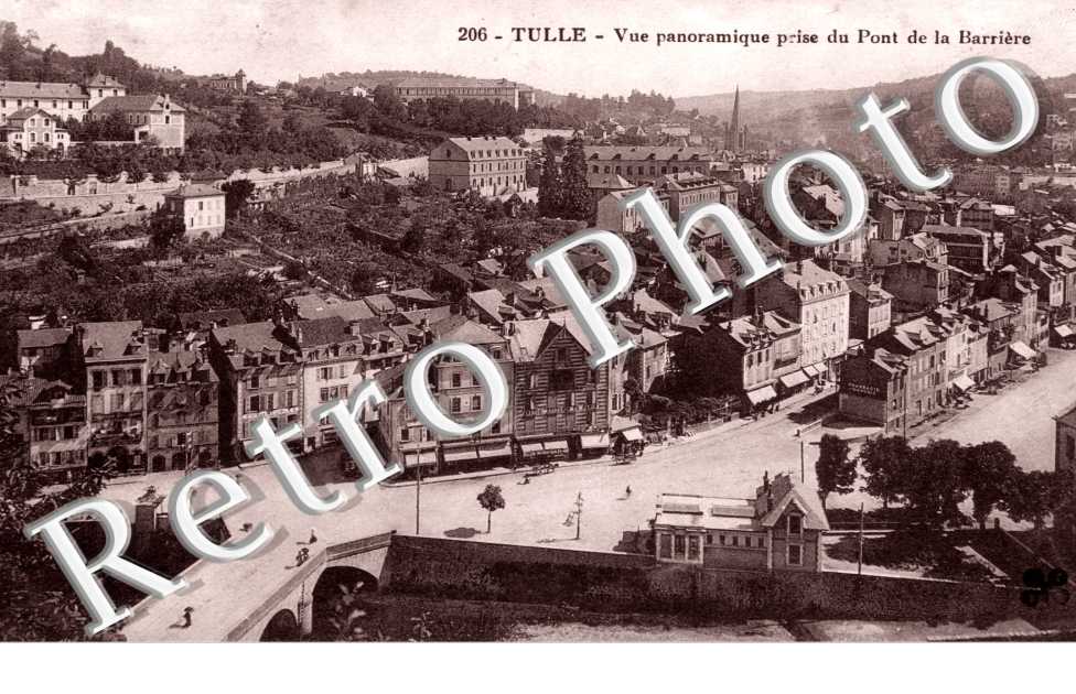 Vue Panoramique prise du Pont de la Barriere