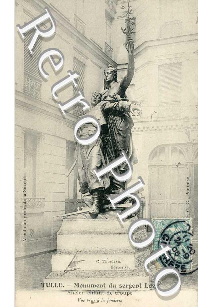Monument du Sergent Lovy, Ancien Enfant de Troupe