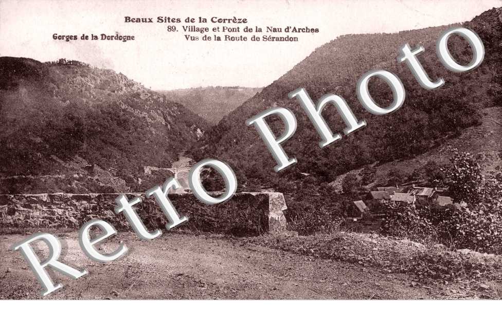 Village et Pont de la Nau d'Arches