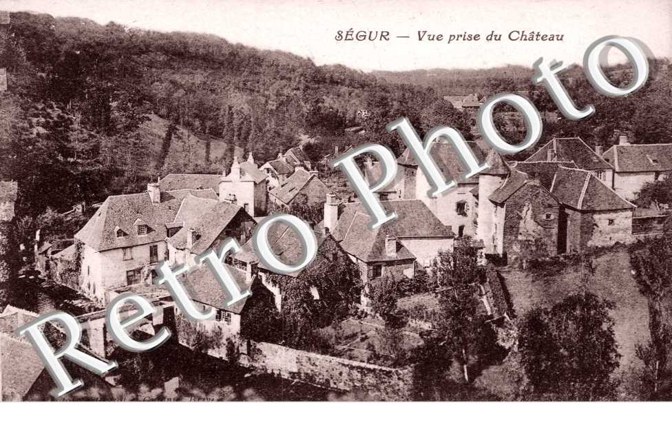 vue prise du chateau