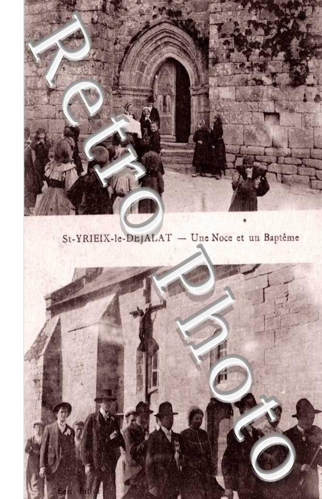 une noce et un bapteme