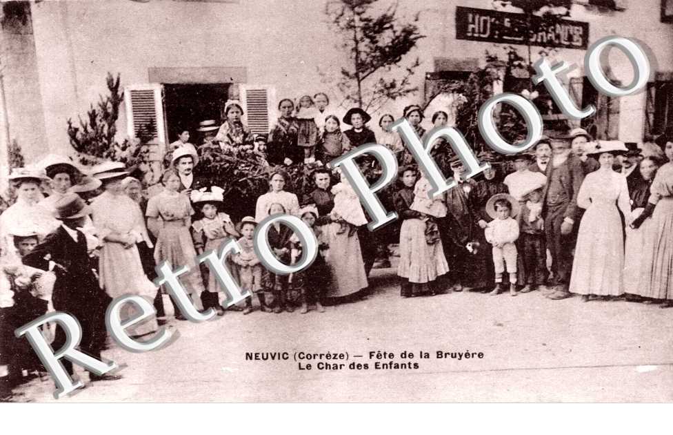 fete de la bruyere, le char des enfants