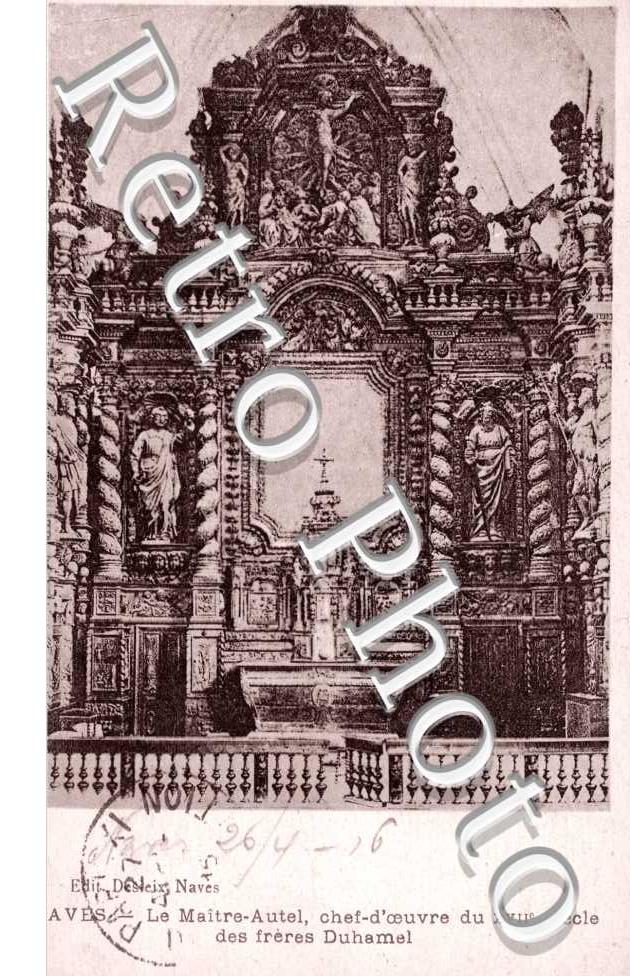 Intérieur de l'église - Le Maitre Autel