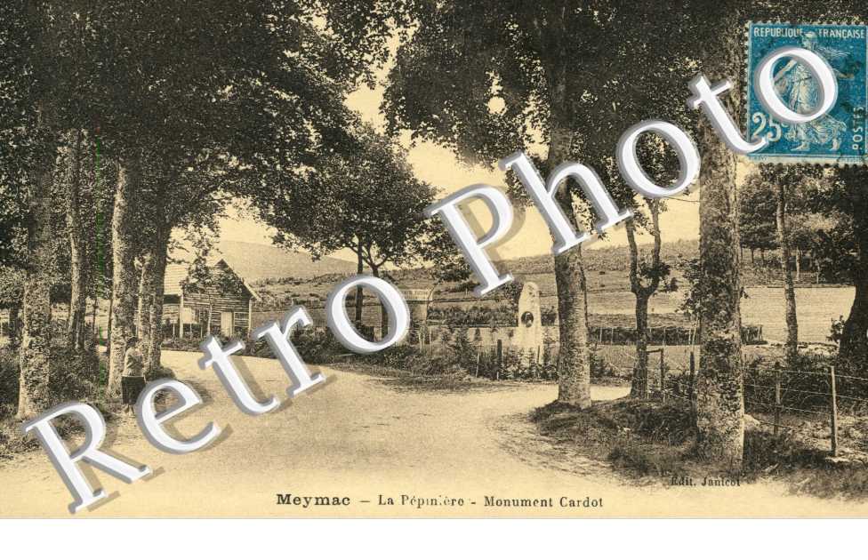 La Pepiniere, Monument Cardot