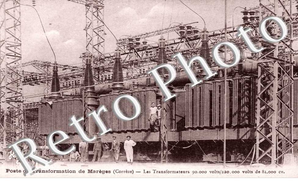Poste de Transformation de Mole l'Usine hydro electrique de Mareges