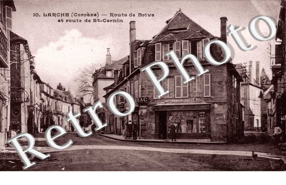 route de brive et route de St Gernin