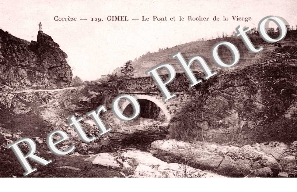 Le Pont et Rocher de la Vierge
