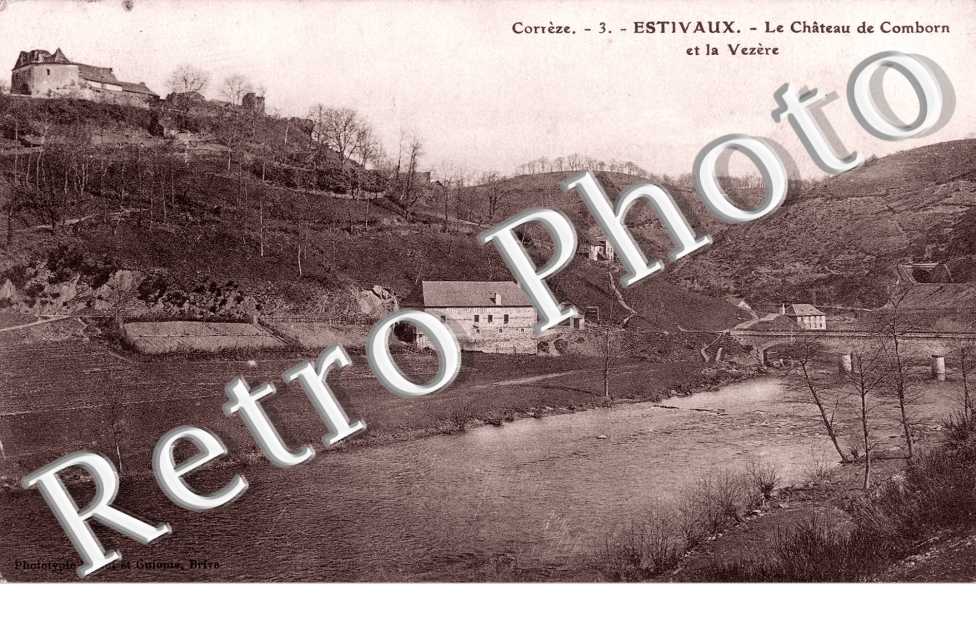 Le Chateau de Combron et la Vezere