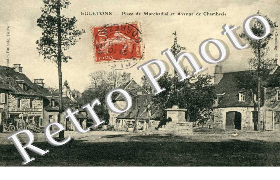 place de Marchadial at avenue de Chambrele