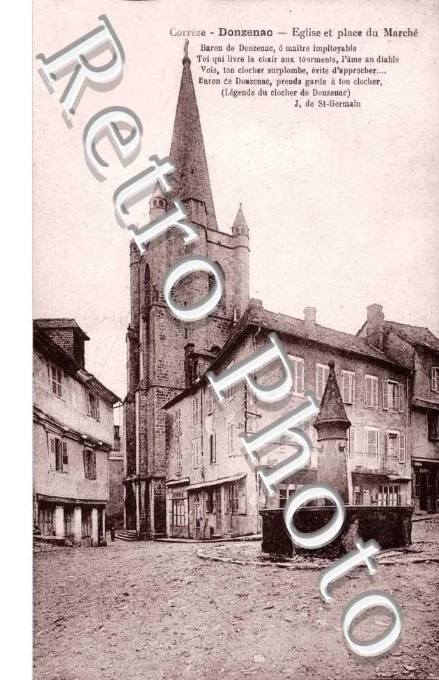 Eglise et Place du Marche